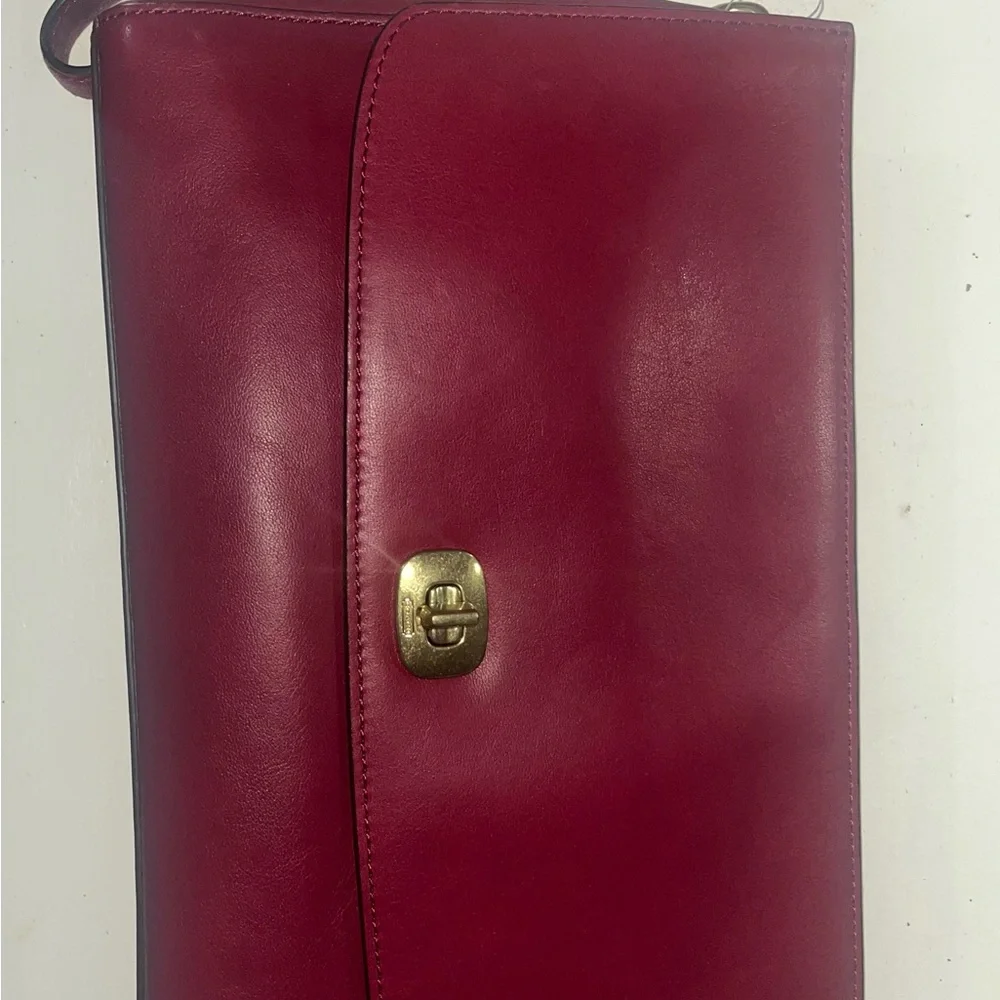 RED COACH BAG - Picture 5 of 5